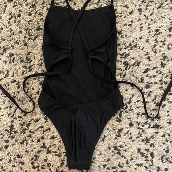 Swim suit Sport style Brand new Never worn Size 26 black adjustable back strap - Picture 2 of 6